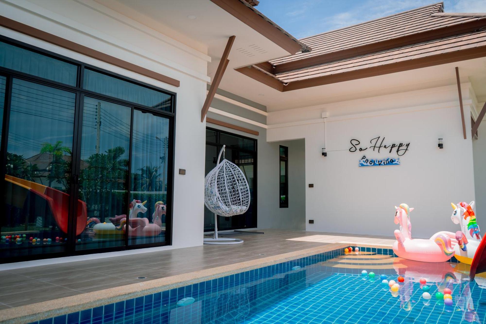 So Happy Pool Hua Hin 公寓 Ban Bo Fai
